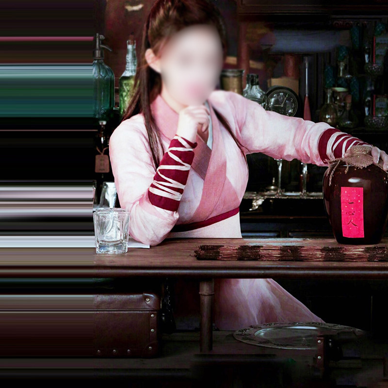 影视赵装同款款古装侠女古装女剑客网游cos服女汉服侠女小袖子