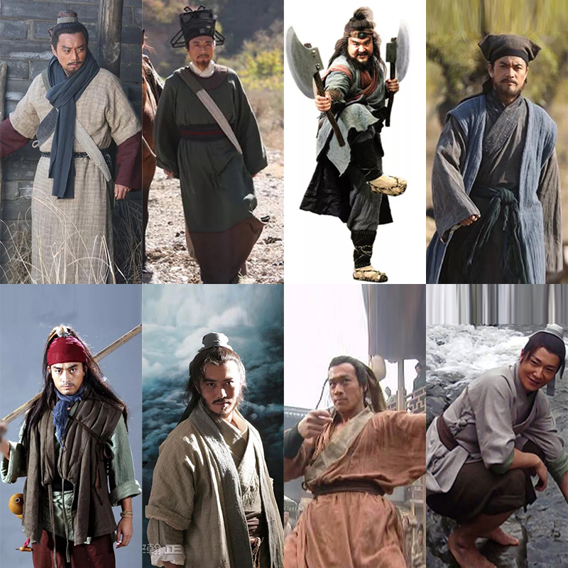 宋朝武侠棉麻古装汉服水浒传同款