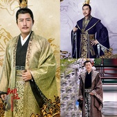 掌柜服绣花大臣男汉服演出服 大臣服古代富商古装 影视装 唐朝男古装