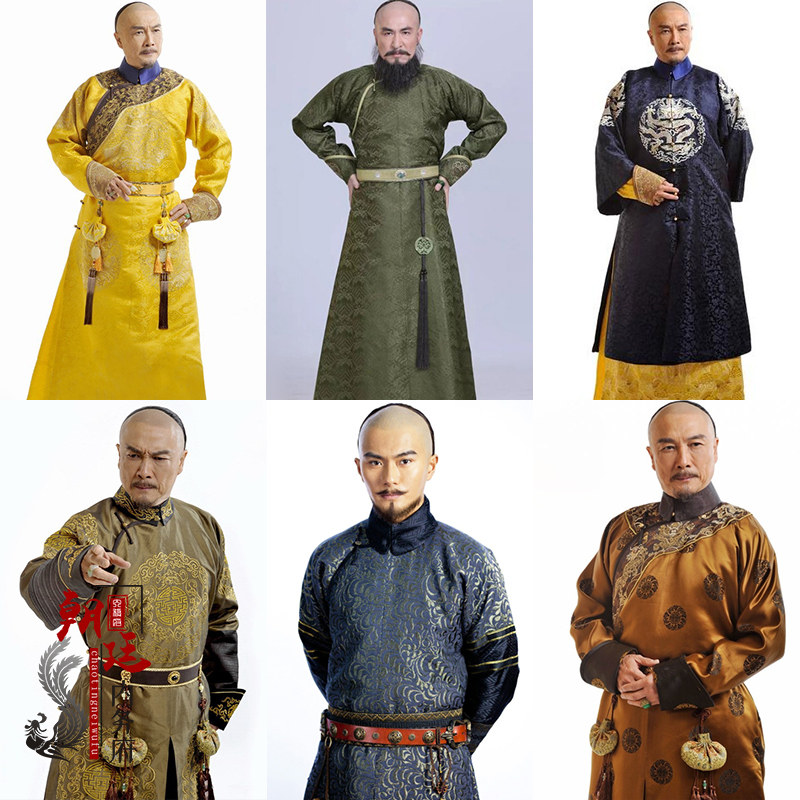 影视装清朝步步惊心同款大臣阿哥服王爷贝勒服皇帝将军清朝演出服