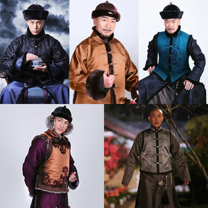 古装清朝王爷贝勒演出服