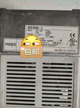 议价SV015IG5-4 变频器，1.5KW 380V，实物［］