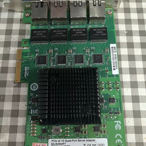 议价LR-LINK联瑞PCIE X4网卡 英特尔I210