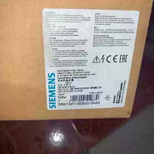 议价马达启动器，3RK1301-0EB00-0A：