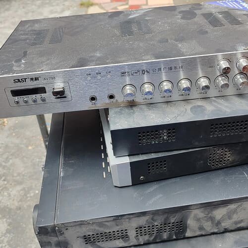 议价先科SAST AV298公共广播功放机，支持蓝牙、USB、F
