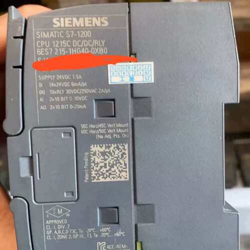 议价S7-1200 CPU 1215C DC/DC/RLY维修
