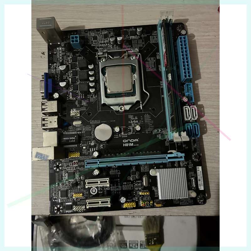 议价昂达H81M主板带4170u 功能 图片实图拍摄 要图片