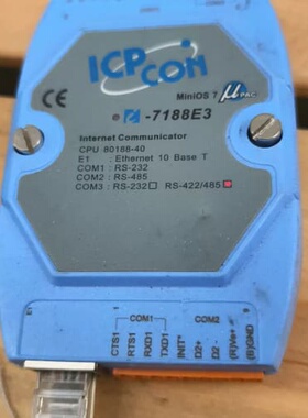 议价ICP CON模块 CPU80188-40，成色如图，功能包