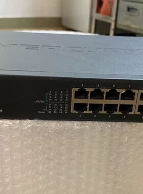议价MERCURY/水星 16口百兆交换机 S116D 没电源线
