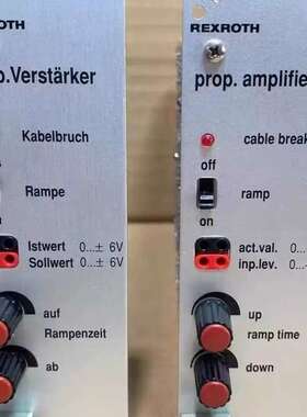 议价REXROTH VT5010-23/R5E比例阀放大器