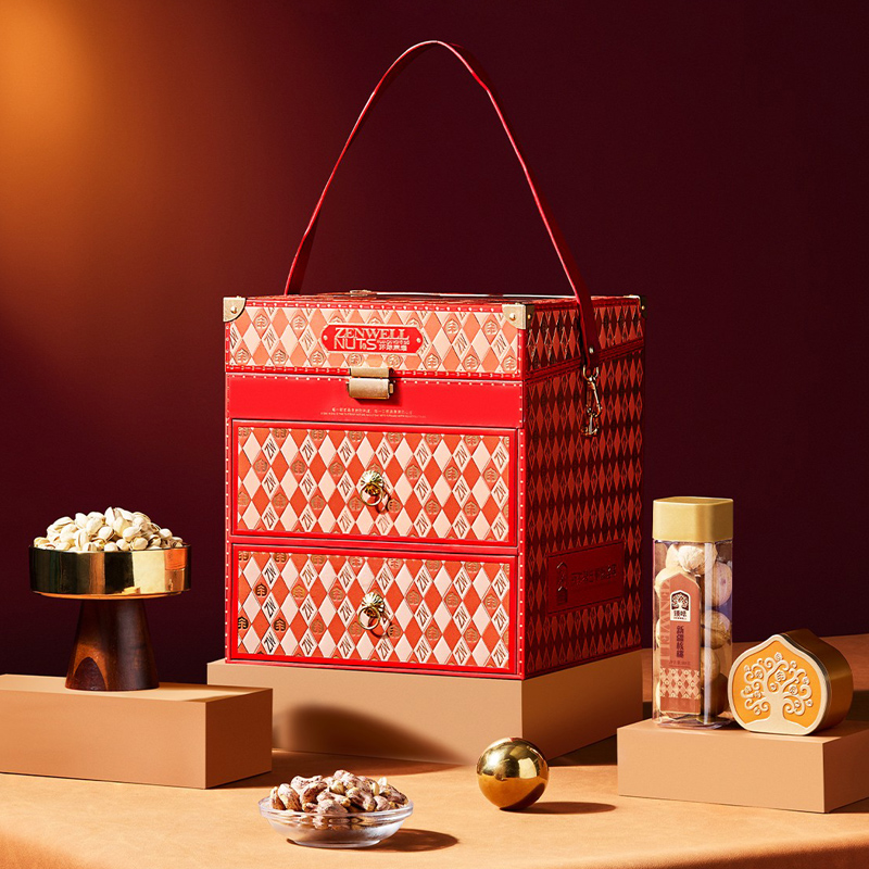 高端坚果礼盒臻味中秋礼品送客户
