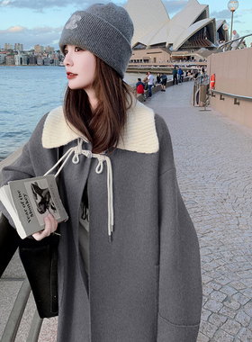 双色现货新中式好卖灰色红色大衣199D353P175控258