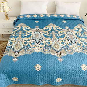 四季可用床盖夹棉床单大尺寸绗缝被床炕铺盖垫韩国双面两用床盖