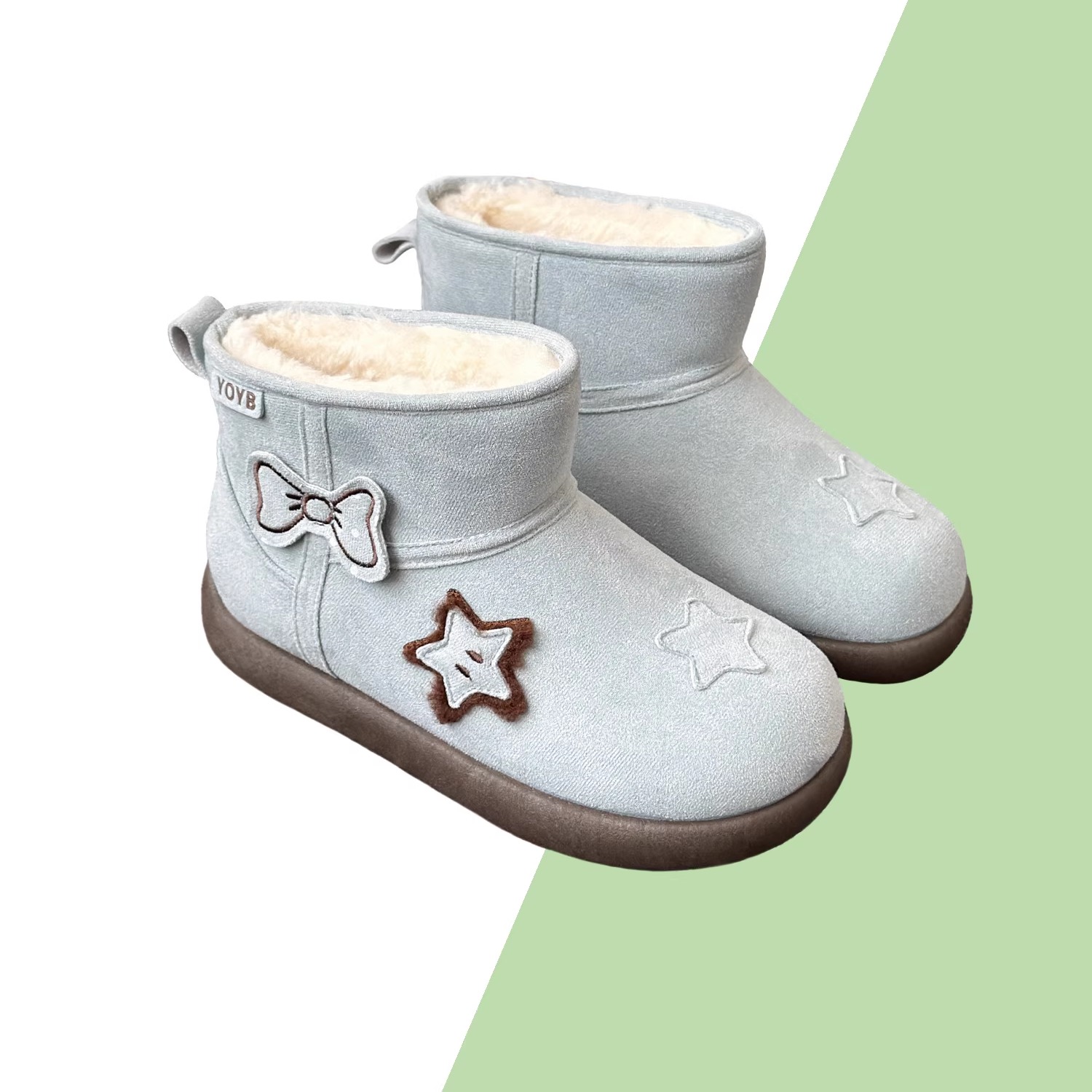 防滑棉鞋女2025新款冬季雪地靴