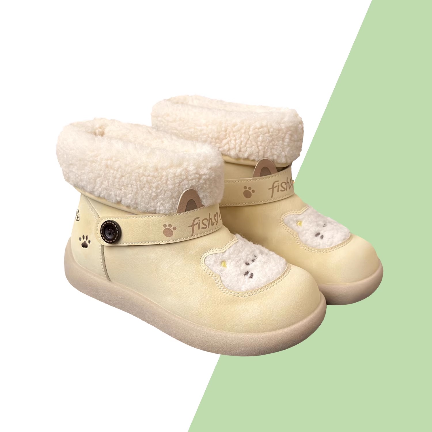 防滑雪地靴女2025新款冬季棉鞋