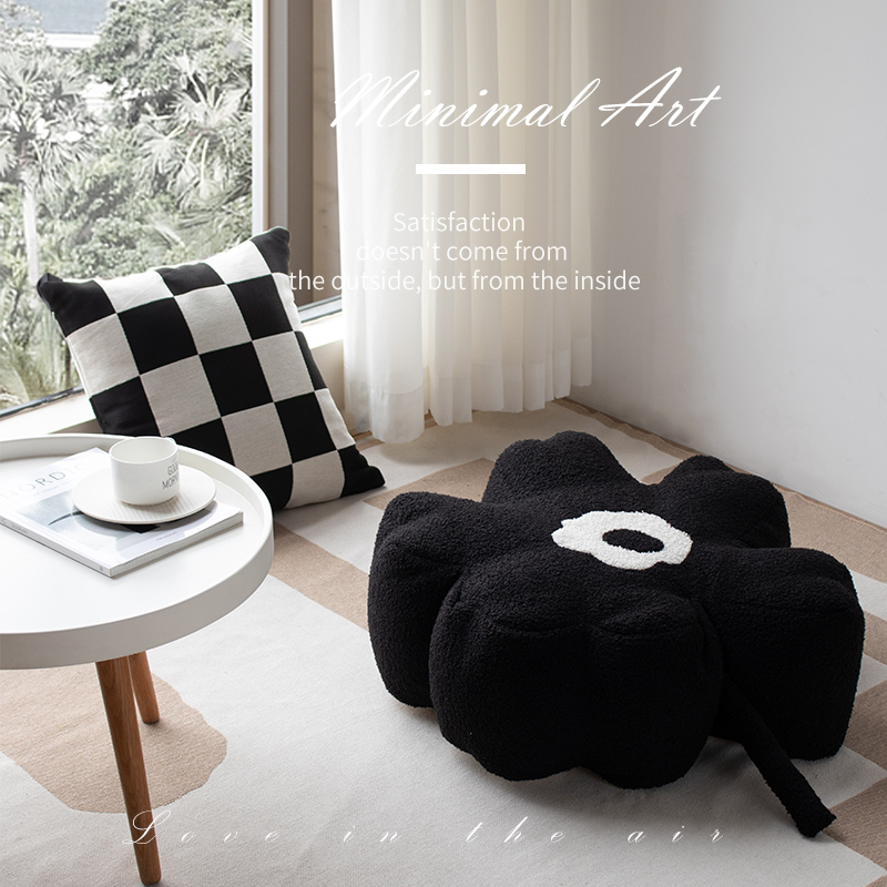 2022全新版本简约风泰迪绒坐墩