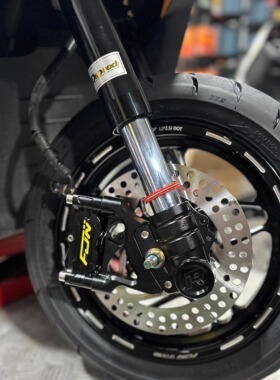 RD EL43芯倒置前减震金管可调预载九号NXT极核AE4小牛95c电摩改装