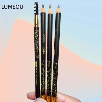 lomeou双头眉笔防水防汗刀削式