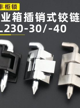 CL230-30基业箱插销式铰链黑亮光卡1.5mm铰链CL230-40卡2.0mm铰链