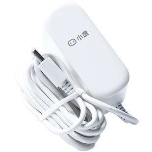 适用于小度在家充电器线原装适配器小度x8/1s/c1电源线智能屏通用12v伏1.5A的电源音响小度智能音箱弯头/直头