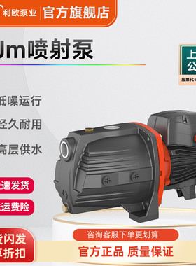利欧AJM家用增压泵大功率自吸泵抽水喷射泵高扬程抽水太阳能增压