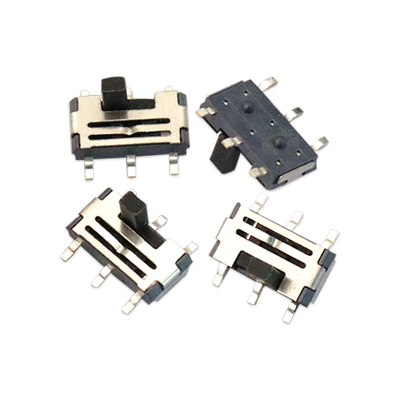 六脚贴片拨动开关WGSD双排两档