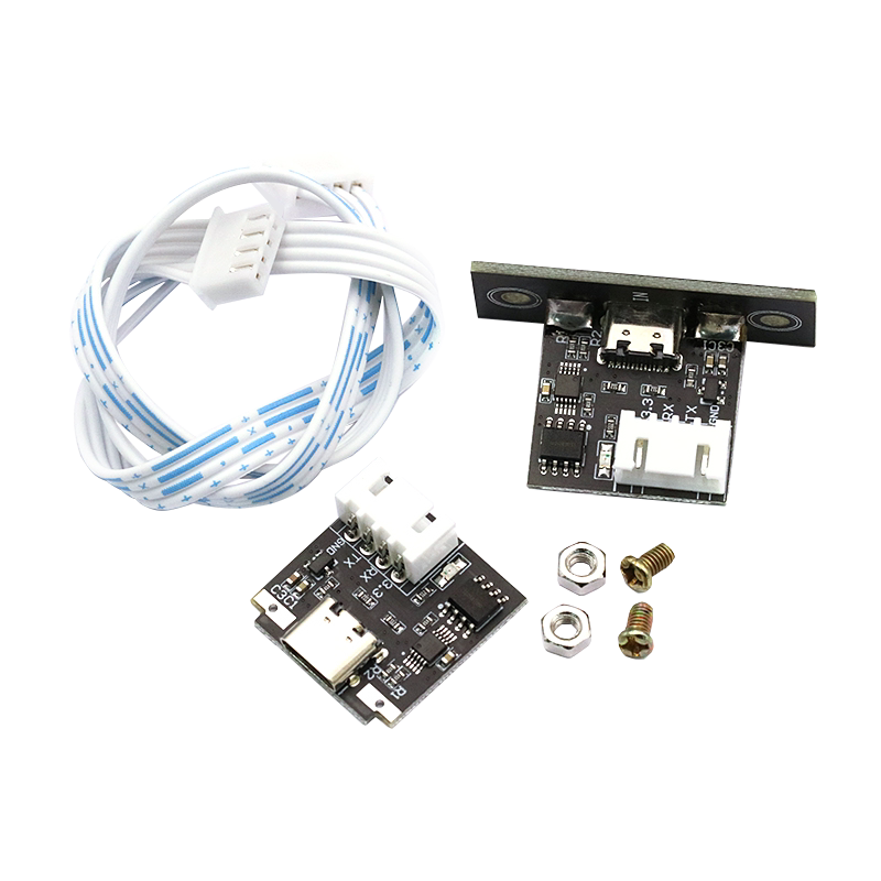隔离型USB转TTL USB-C转串口UART模块 3.3V模块下载线升级刷机