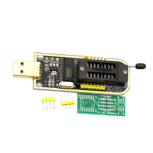土豪金 CH341B编程器 USB烧录器主板路由液晶24 25 BIOS FLASH
