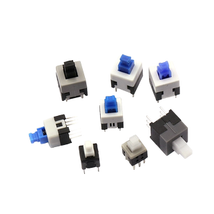 按钮开关按键六脚开关自锁无锁6脚开关5.8*5.8 7*7 8*8 8.5*8.5MM