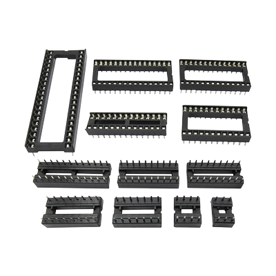 IC插座单片机集成块直插芯片圆孔