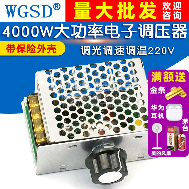 4000W可控硅大功率交流电机