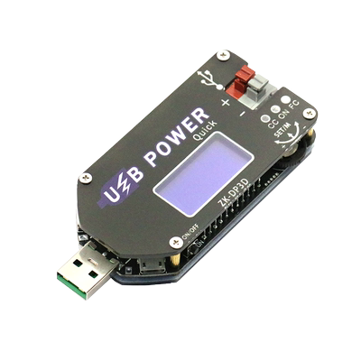 数控USB可调稳压电源模块恒压恒流移动升压线风扇DP3D15W调速器