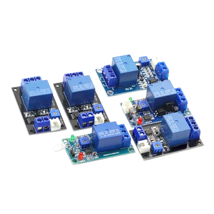 光敏电阻模块亮度自动控制DC5V 12V光控继电器光线开感应关传感器