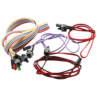 开机按钮机箱台式机电脑主机开关线重启线POWER键RESET跳线连接