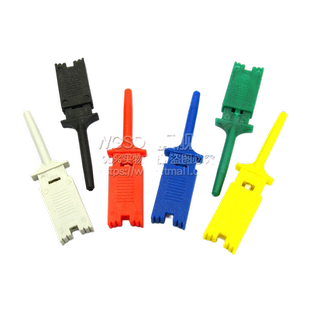 测试勾扁测试钩测试勾 逻辑分析仪钩子 测试夹双钩 扁体（2个）