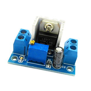 LM317 可调降压稳压电源模块板 DC-DC电子模块直流线性稳压器