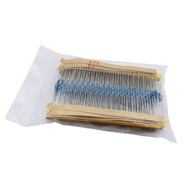 1/4W金属膜电阻包1%五色环直插