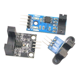 对射光电传感器 红外对射计数传感器 传感器模块板 槽型光耦模块