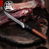 日本风锻打复合钢刀具专业屠宰刀剔骨分割专用刀剔肉刀片刀开鱼刀