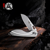 日本三本盛多功能钛合金小刀水果刀 可开瓶钥匙小刀拆快递便携