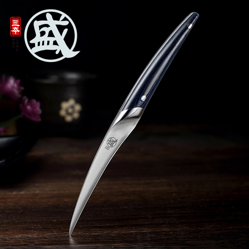 三本盛食品雕刻主刀厨房食品雕刻刀厨师雕花多功能水果拼盘雕刻主