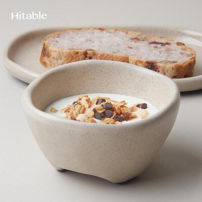 Hitable大耳朵三足钵创意酸奶碗