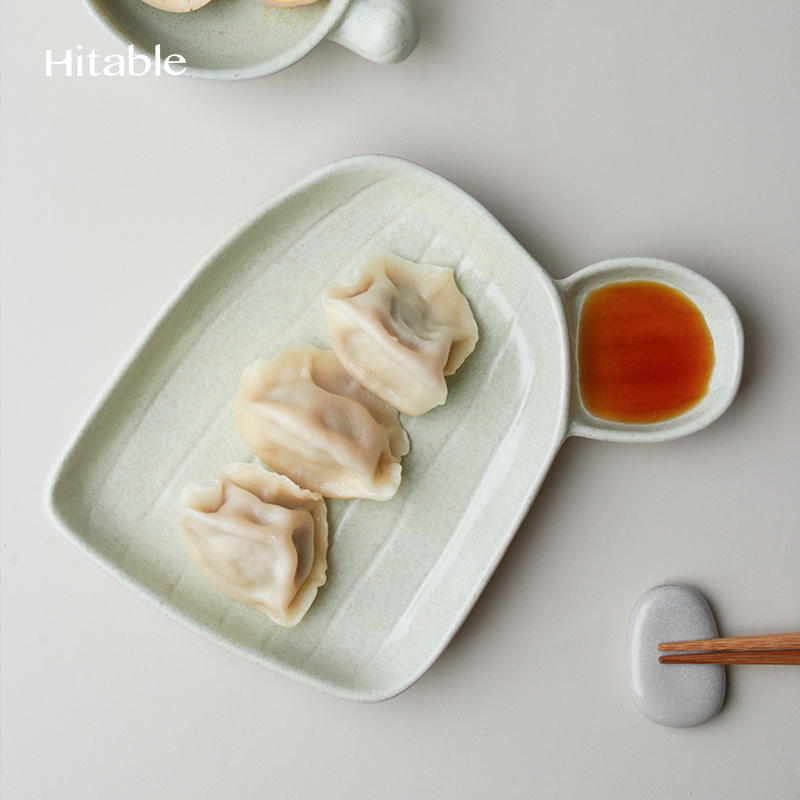 Hitable仙人掌带耳创意盘子