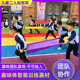 儿童二人抬担架趣味游戏道具幼儿园户外运动团队协作感统训练器材