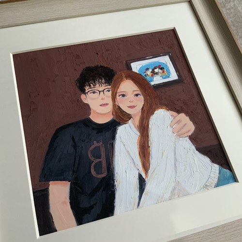 纯手绘油画棒成品可做家居摆件