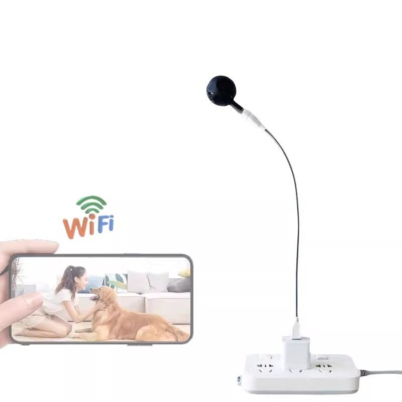 摄像头无线免插电家用手机远程无需网络监控器高清录音智能摄影头