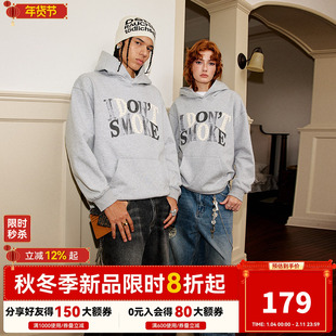 【黄俊捷同款三重贴布绣】DONSMOKE蕾丝波点碎花boxy连帽帽衫卫衣