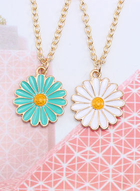 小雏菊项链清新可爱闺蜜配饰礼物