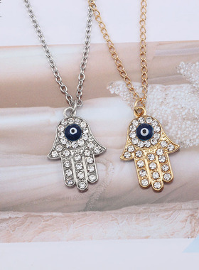 合金十字链女生创意搞怪款项链