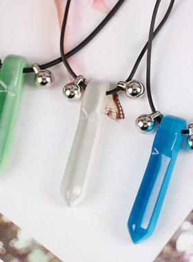 日韩风动漫吊坠学生锁骨链